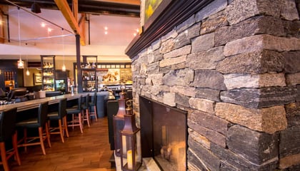 Copper Door® Restaurant Features New England Fireplace and Stone Oven